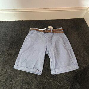 Denim & Co. Men's Blue and Purple Shorts